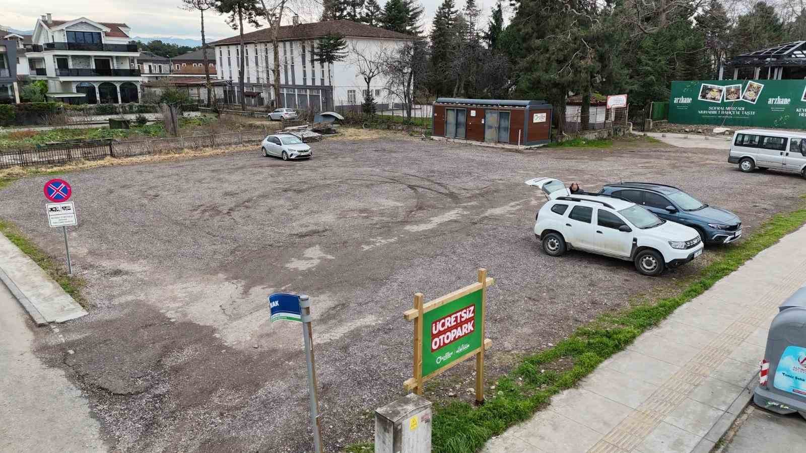 Ordu’da ücretsiz otopark hizmeti başladı
