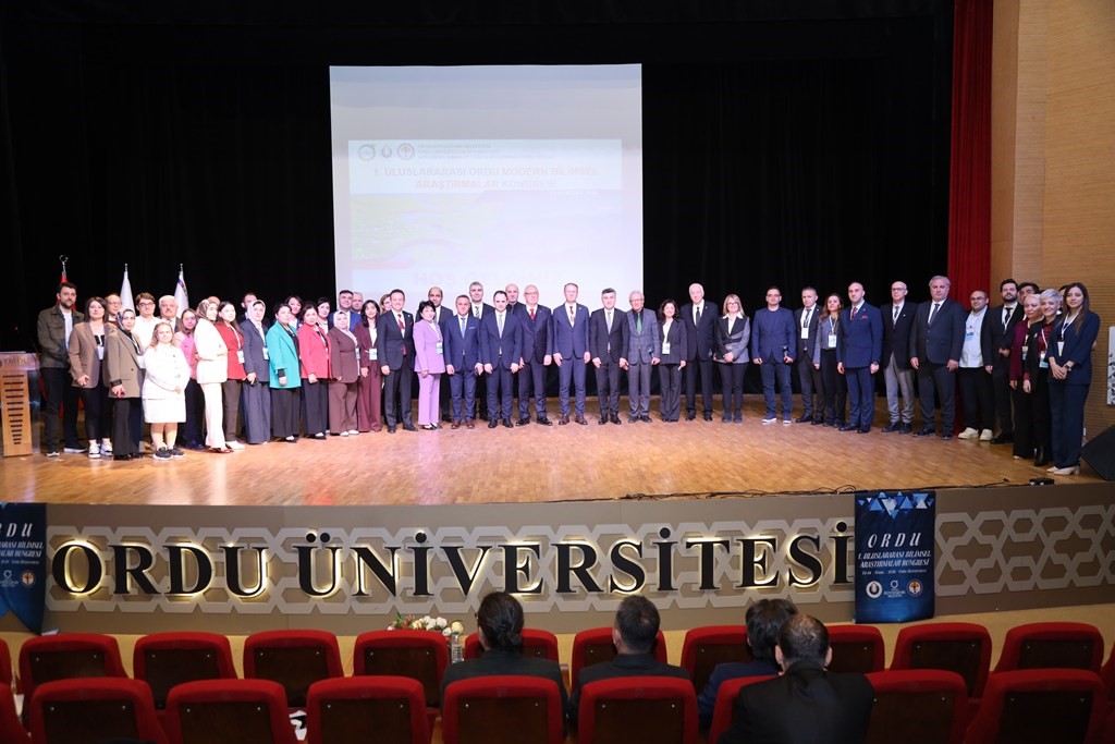 Ordu’da "Uluslararası Modern Bilimsel Araştırmalar Kongresi"
Ordu’da "Uluslararası Modern Bilimsel Araştırmalar Kongresi"