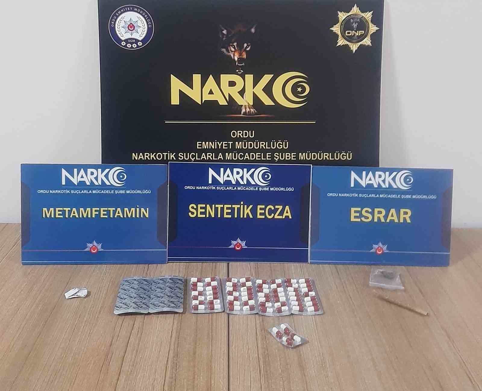 Ordu’da uyuşturucu operasyonu: 6 tutuklama
