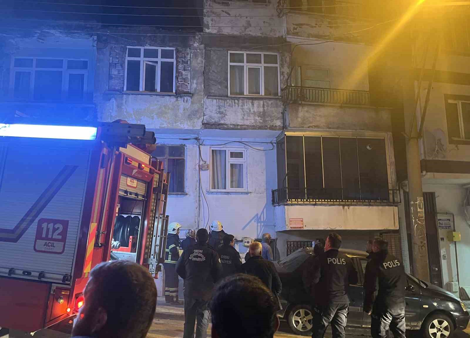 Ordu’da yangın ihbarı ekipleri harekete geçirdi
