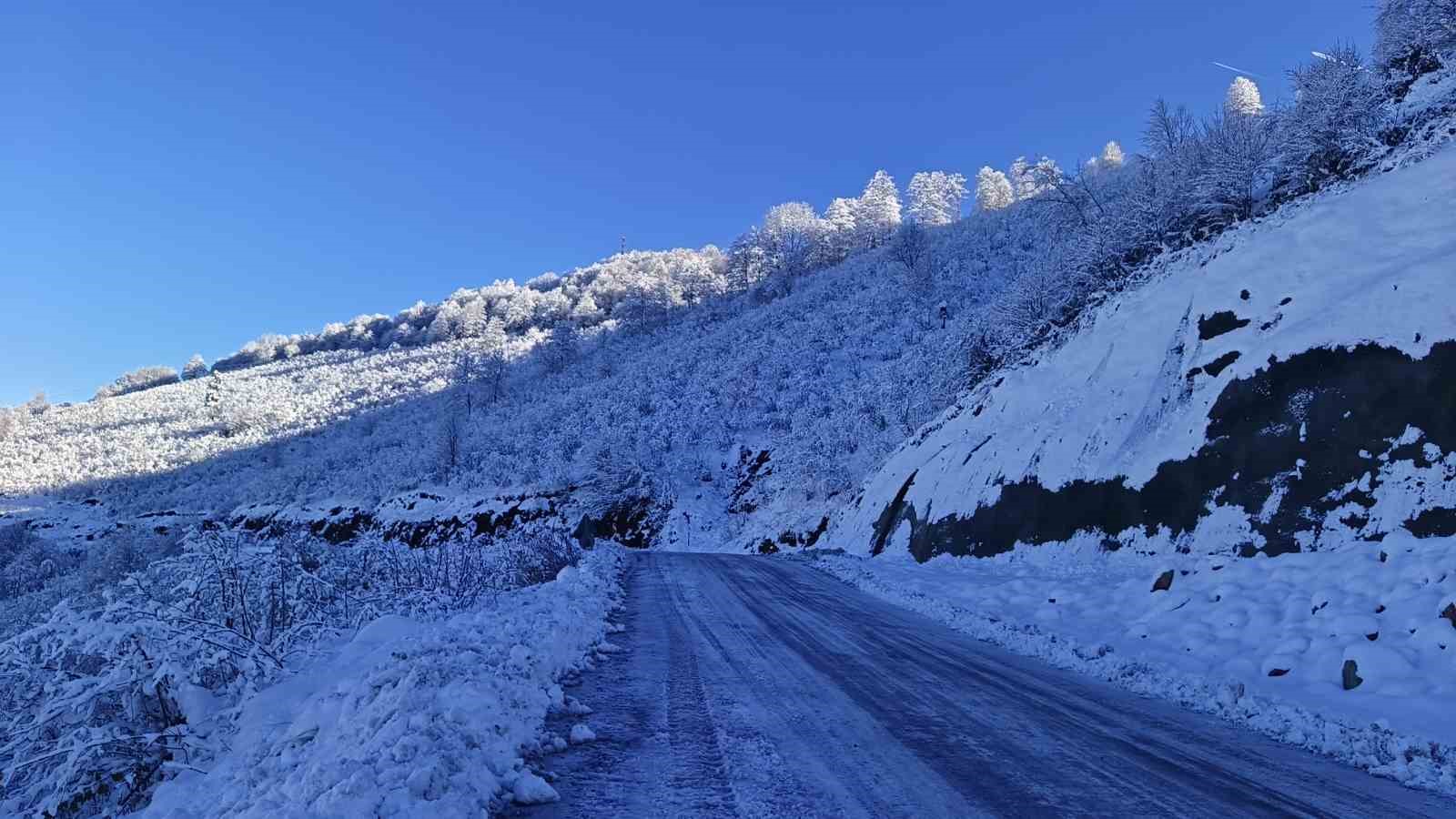 Ordu’nun 16 ilçesinde eğitime kar engeli
