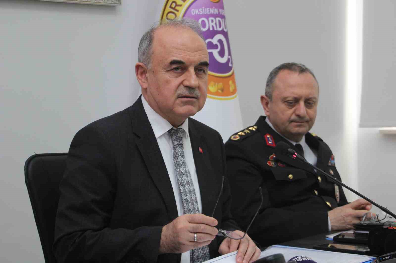 Ordu’nun 2025 asayiş raporu: Suç oranları azalıyor, suçların aydınlanma oranları artıyor
