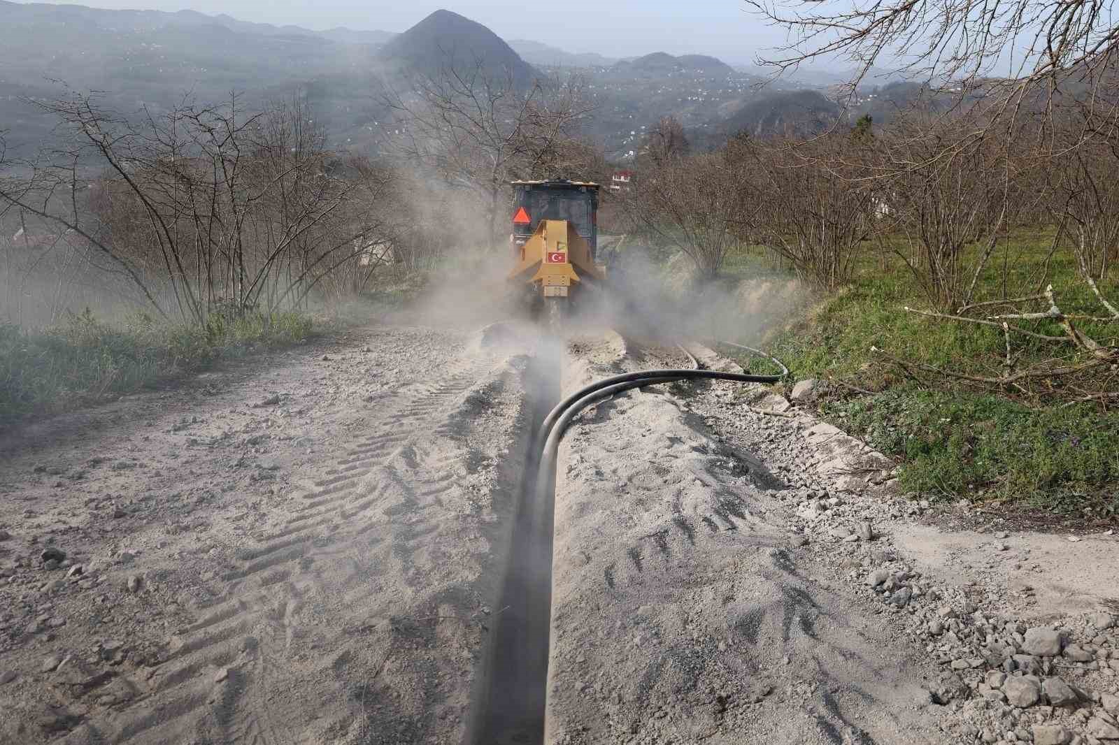 Ordu’nun içme suyu altyapısı güçlendiriliyor
