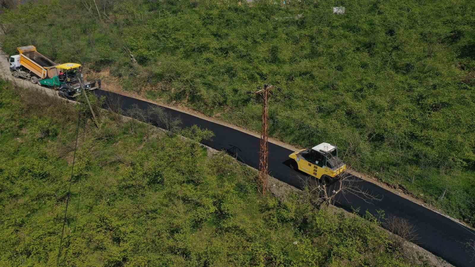 Ordu’nun kırsalında ulaşım güçleniyor
