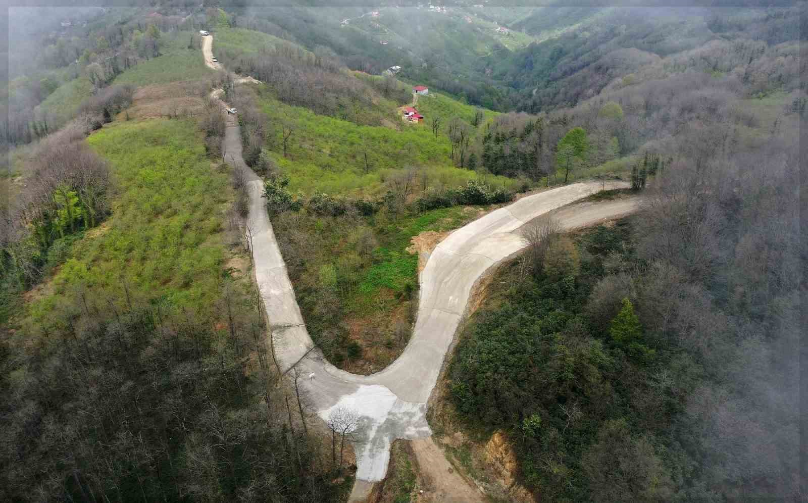 Ordu’nun kırsalında ulaşım konforu artıyor
