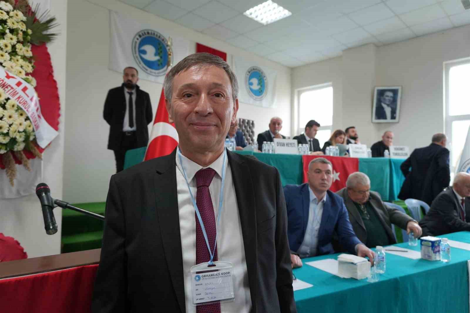 Orhangazi Zeytin Tarım Satış Kooperatifi’nde Hüseyin Sevdi dönemi başladı
