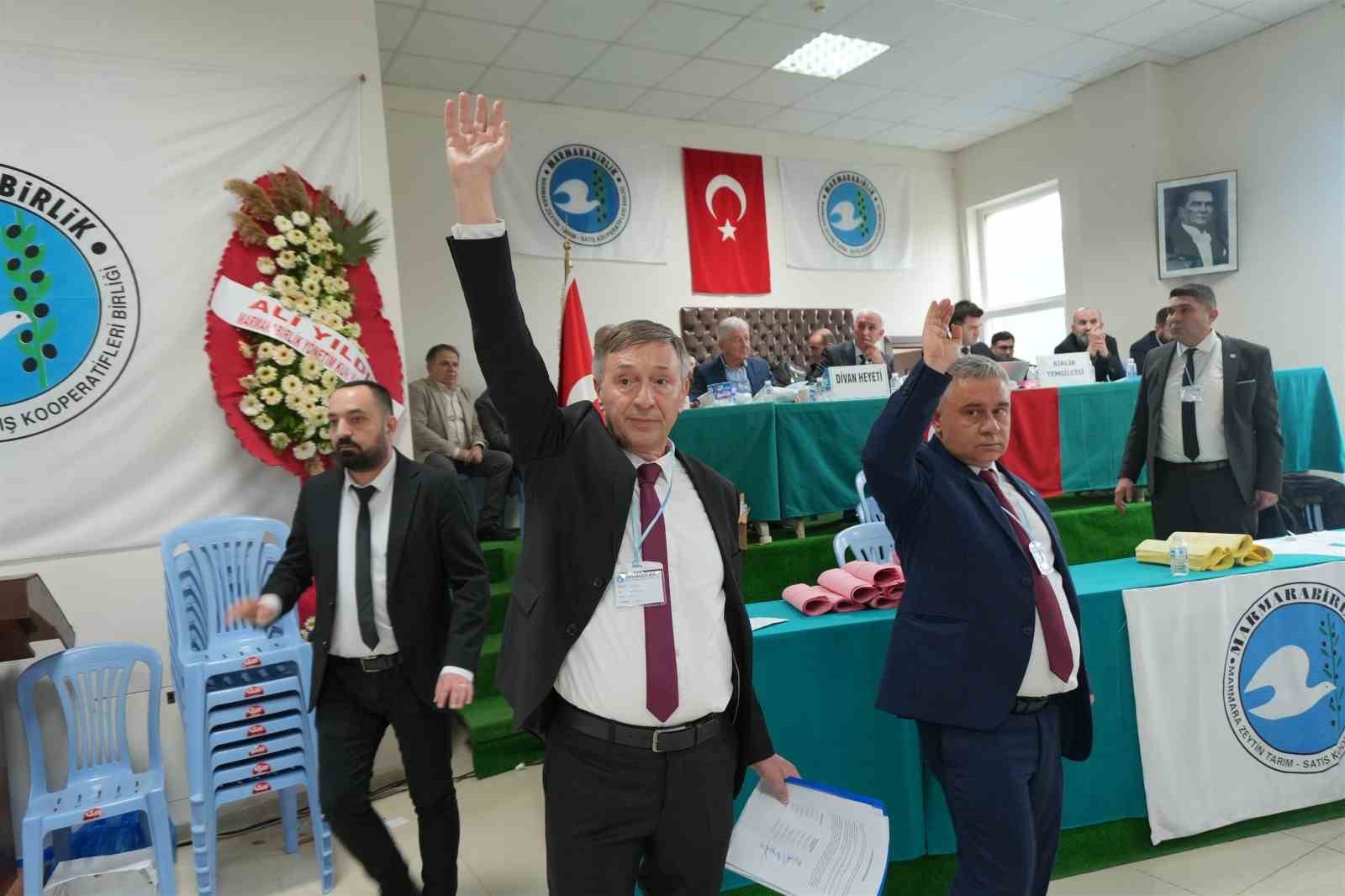 Orhangazi Zeytin Tarım Satış Kooperatifi’nde Hüseyin Sevdi dönemi başladı
