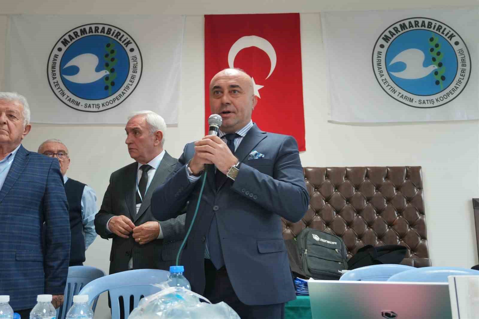 Orhangazi Zeytin Tarım Satış Kooperatifi’nde Hüseyin Sevdi dönemi başladı
