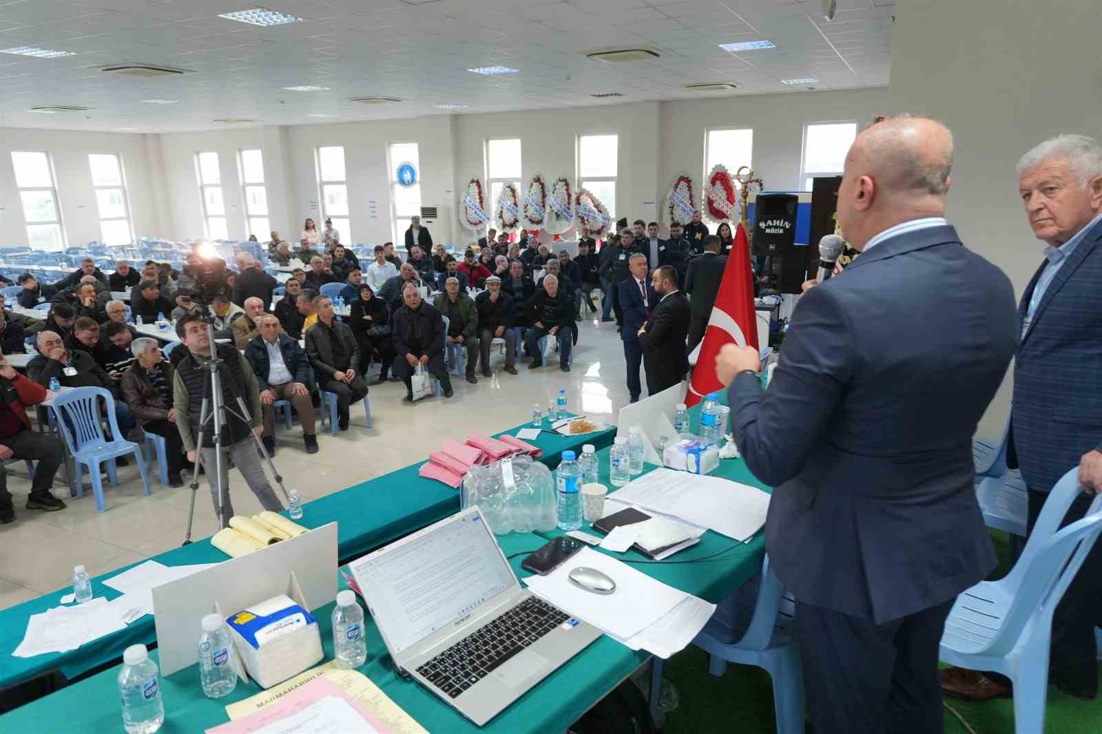 Orhangazi Zeytin Tarım Satış Kooperatifi’nde Hüseyin Sevdi dönemi başladı
