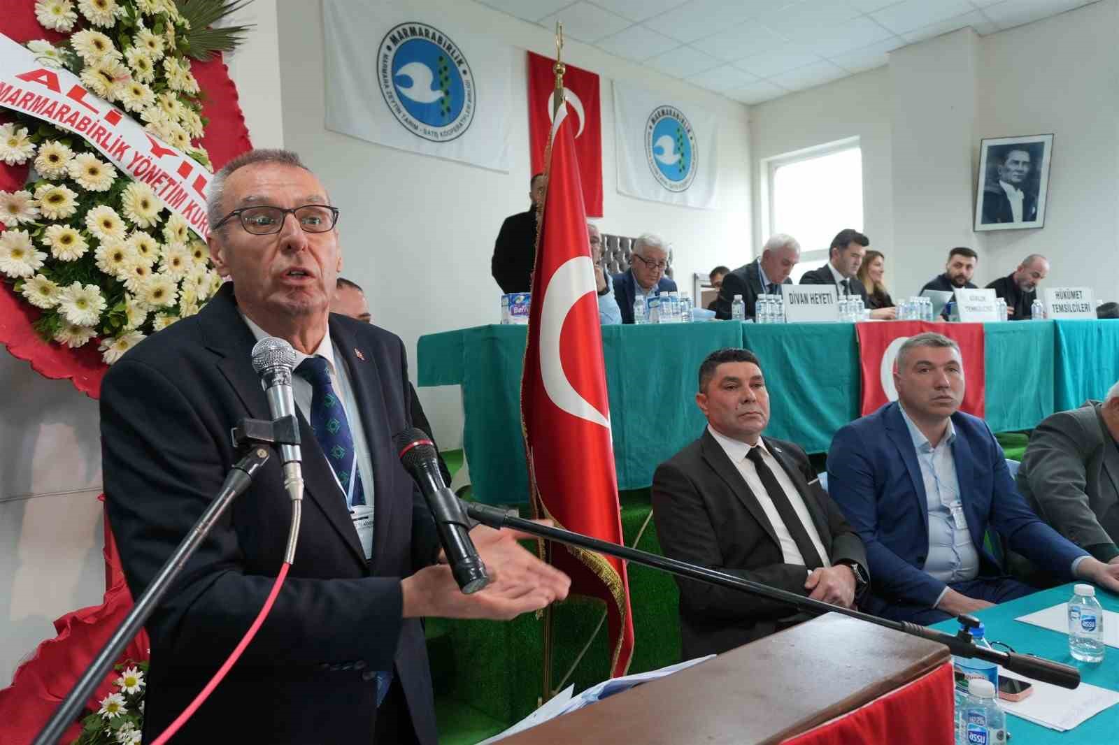 Orhangazi Zeytin Tarım Satış Kooperatifi’nde Hüseyin Sevdi dönemi başladı
