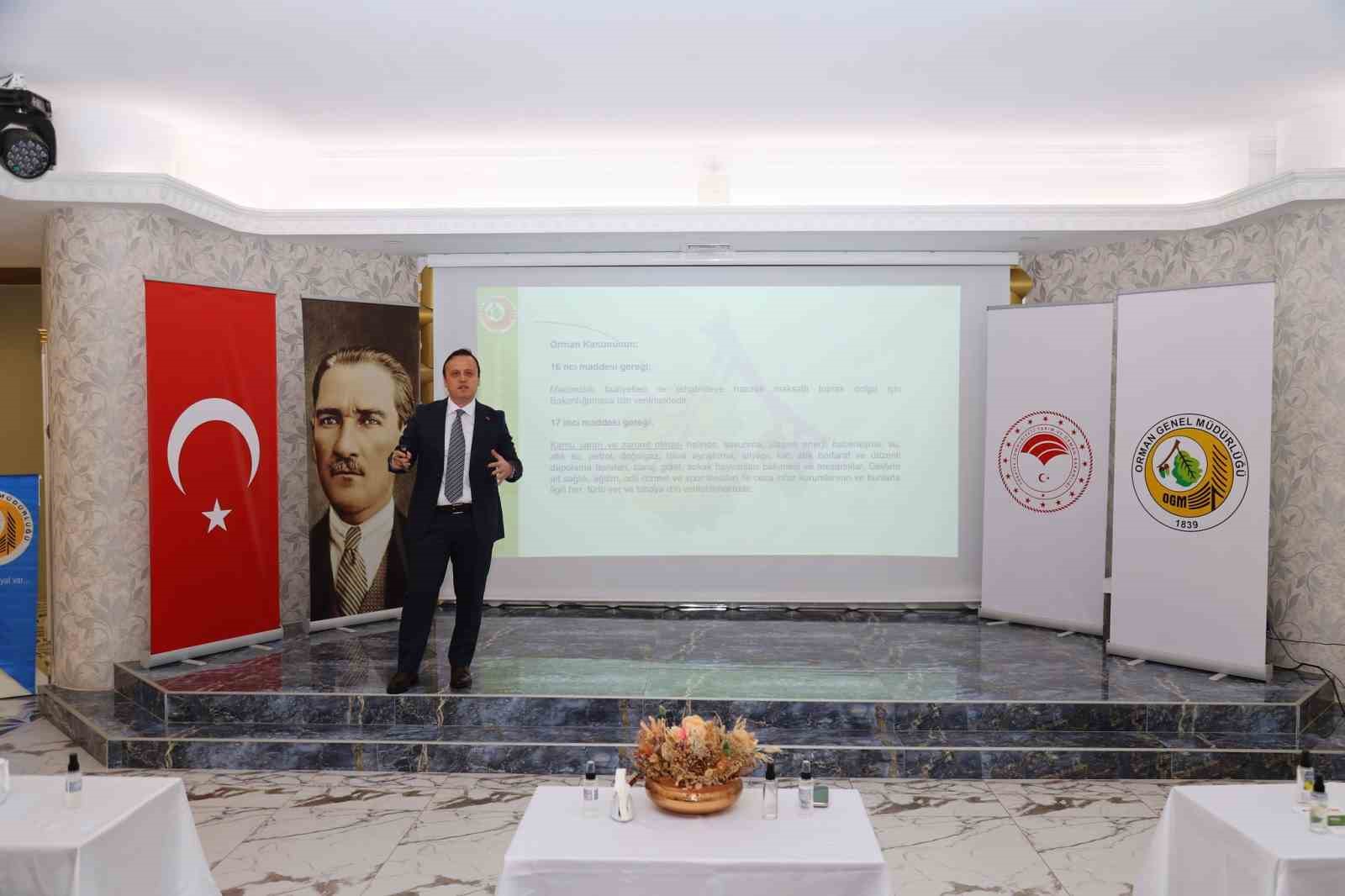 Orman ekiplerinin mesleki eğitim toplantısının ikincisi Aydın’da yapıldı
