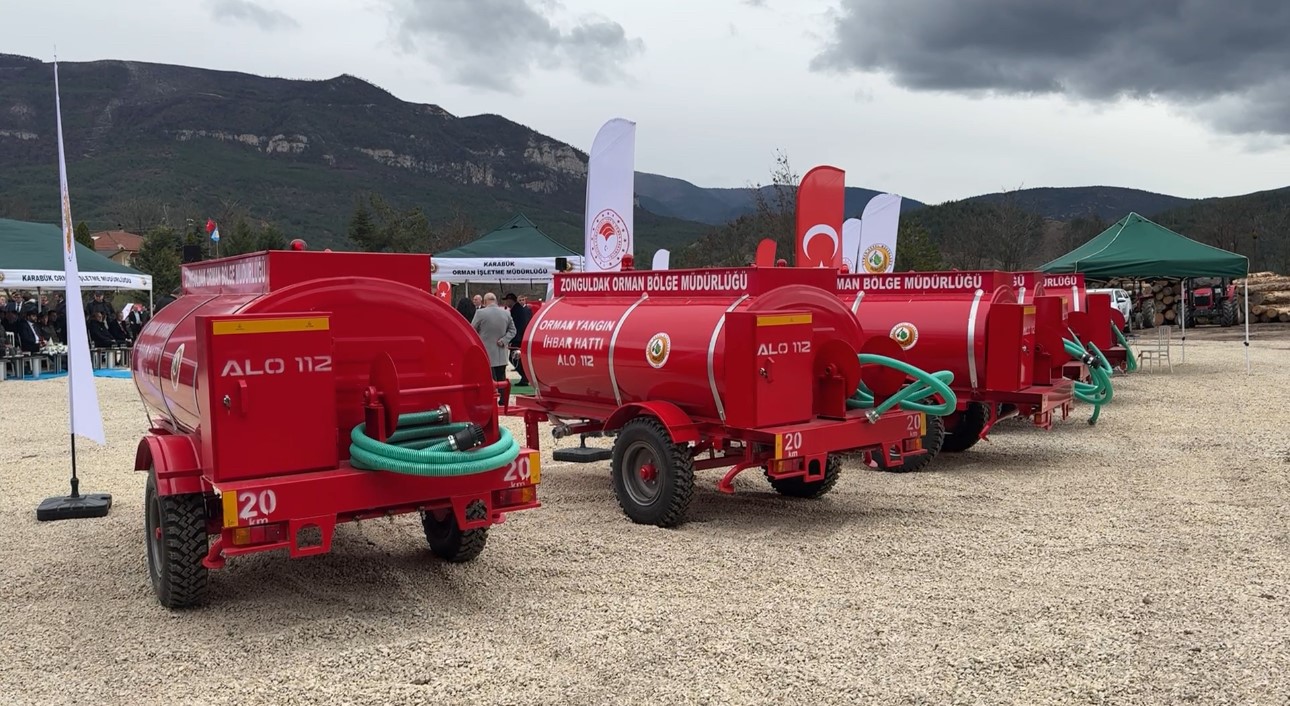 Orman köylerine 20 yeni tanker, yanan sahalara da tohumlama
