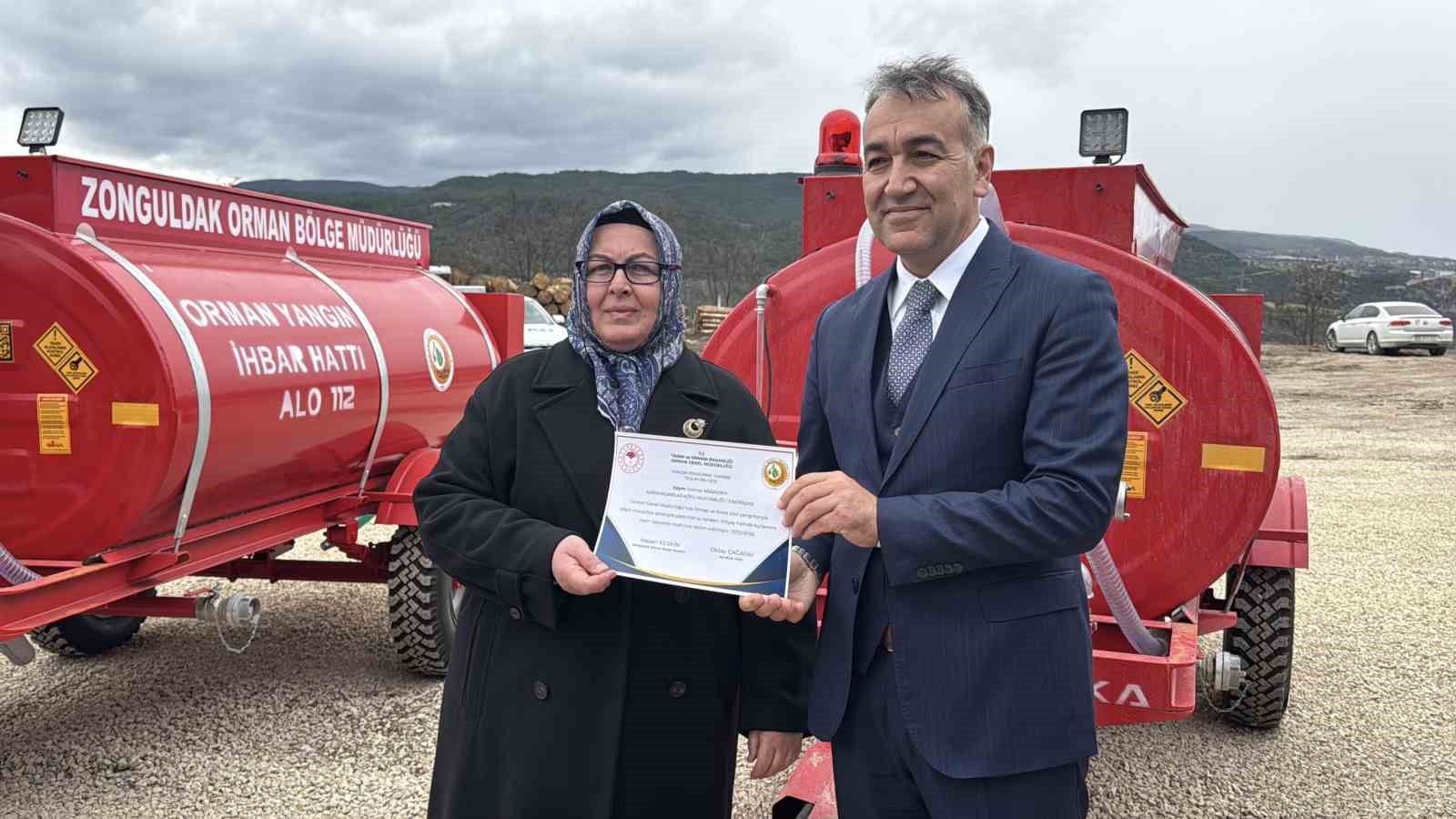 Orman köylerine 20 yeni tanker, yanan sahalara da tohumlama

