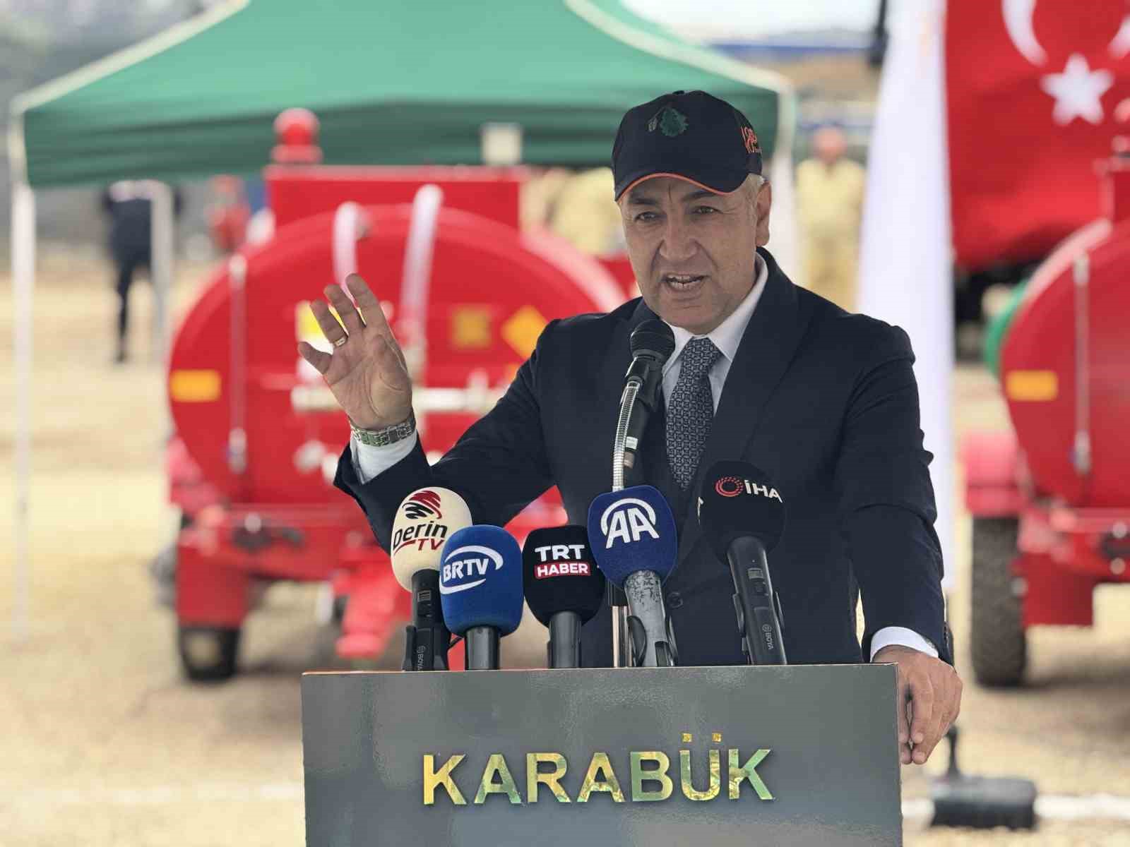 Orman köylerine 20 yeni tanker, yanan sahalara da tohumlama
