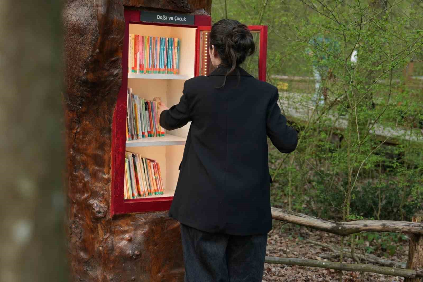 Orman Kütüphanesi’nde kuş sesleri eşliğinde okuma keyfi
Orman Kütüphanesi’nde kuş sesleri eşliğinde okuma keyfi