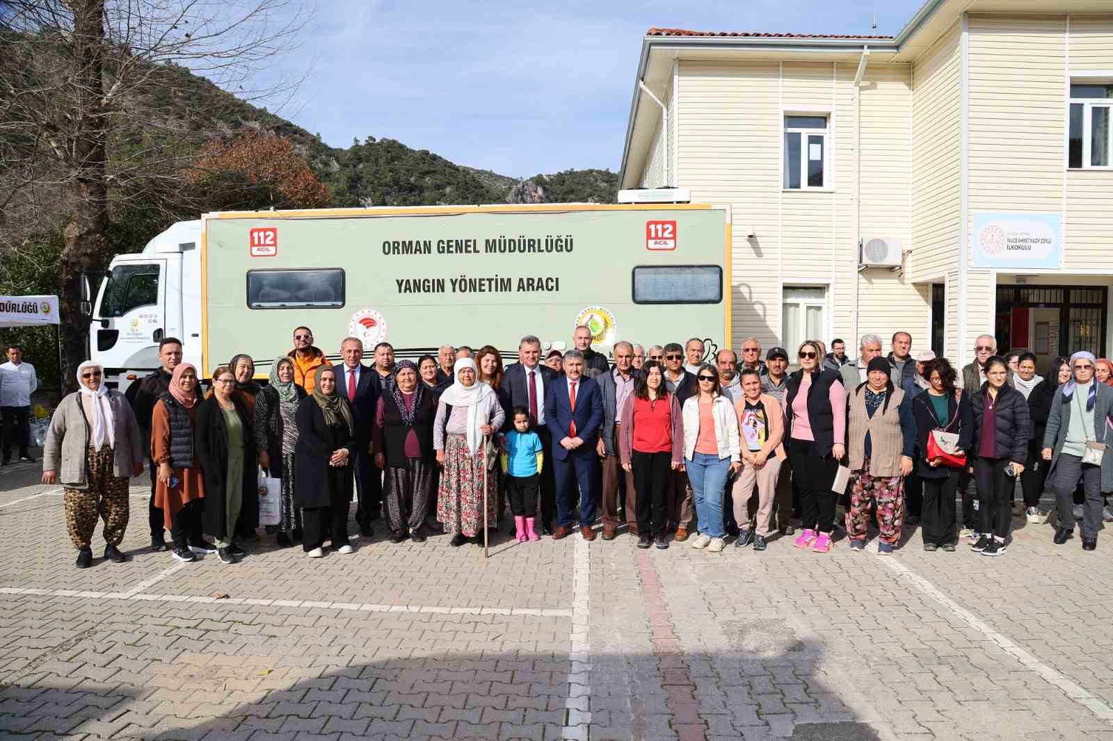 Orman yangınlarına karşı köylerde seferberlik
