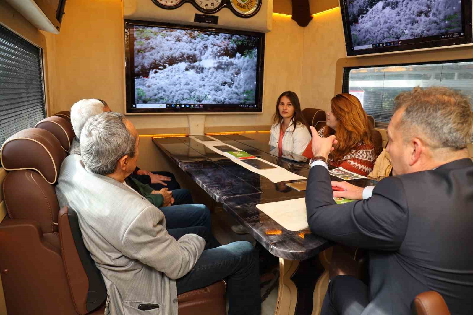 Orman yangınlarına karşı köylerde seferberlik
