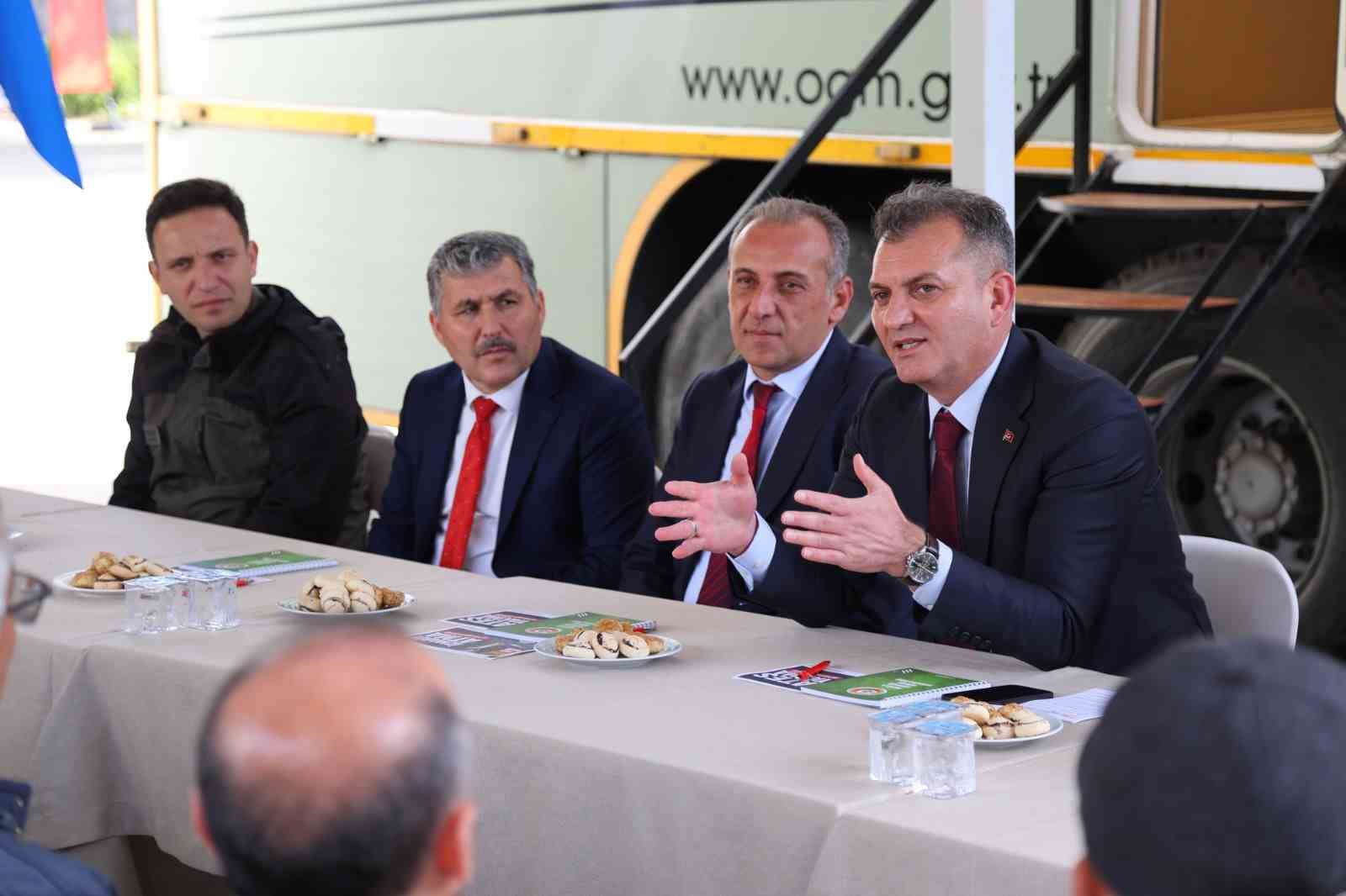 Orman yangınlarına karşı köylerde seferberlik
