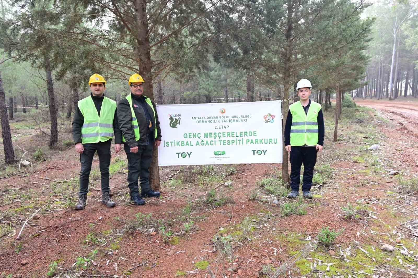 Ormancılar Antalya’da kıyasıya  yarıştı
