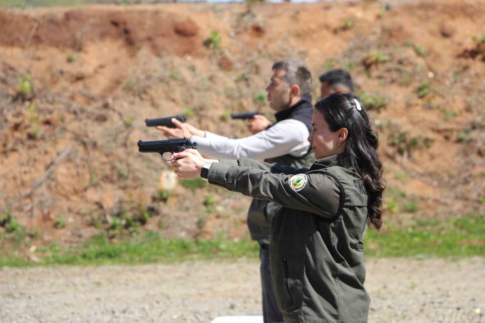 Ormancılar kıyasıya yarıştı
