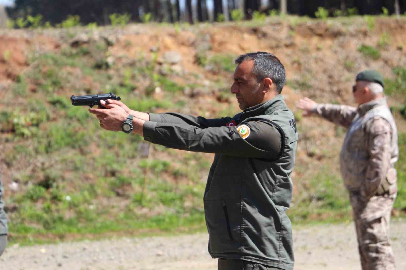 Ormancılar kıyasıya yarıştı
