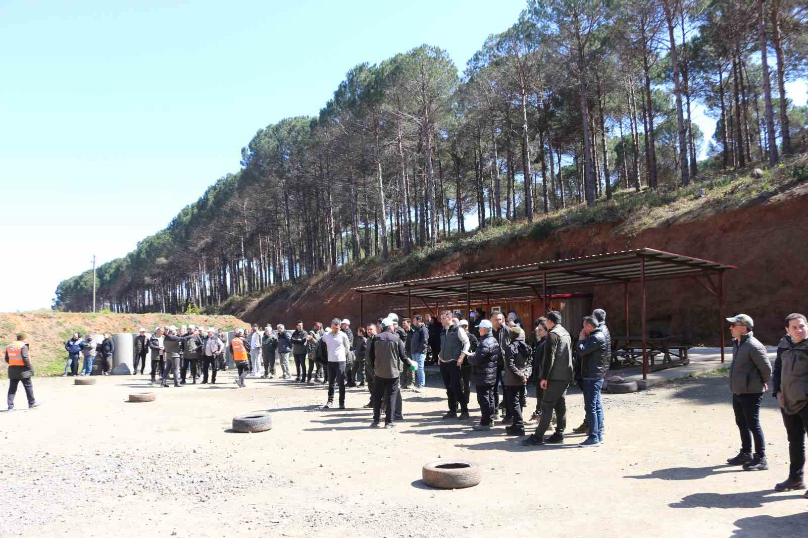 Ormancılar kıyasıya yarıştı
