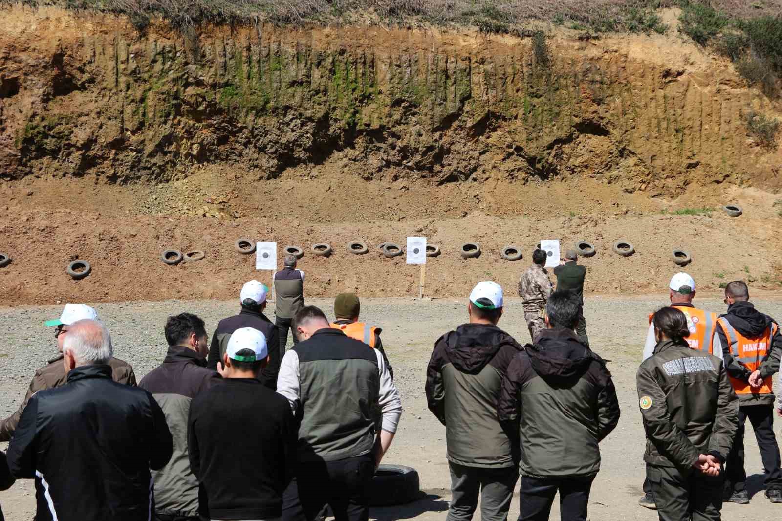 Ormancılar kıyasıya yarıştı
