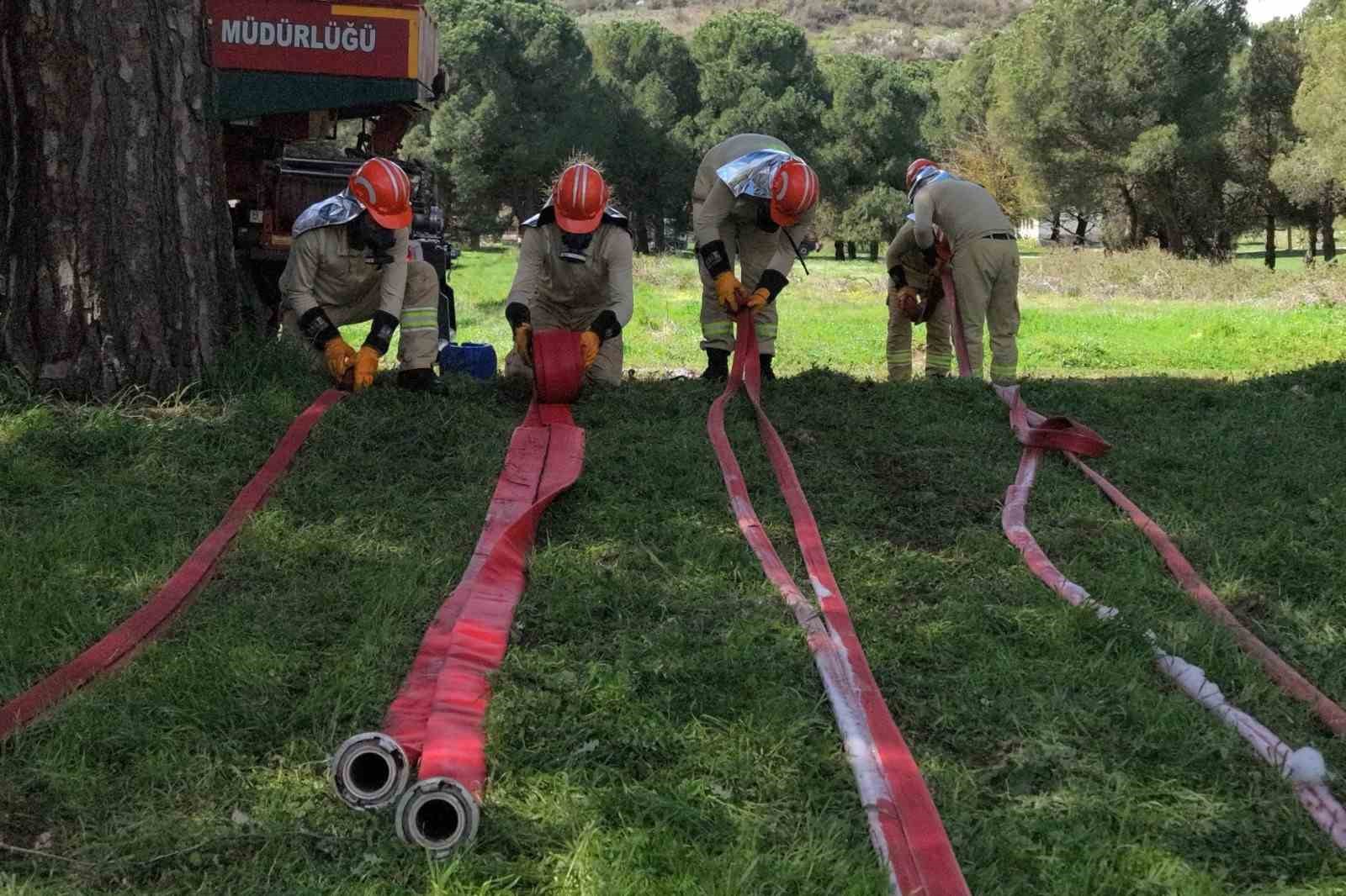 Ormancılar madalya için kıyasıya yarıştı
