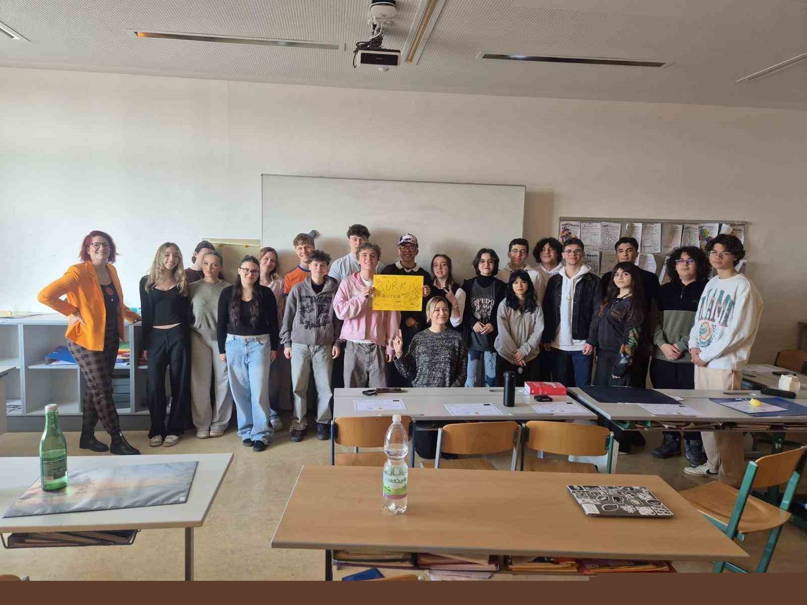 Ortaklar Fen Lisesi öğrencileri Viyana’da uluslararası deneyim kazandı
