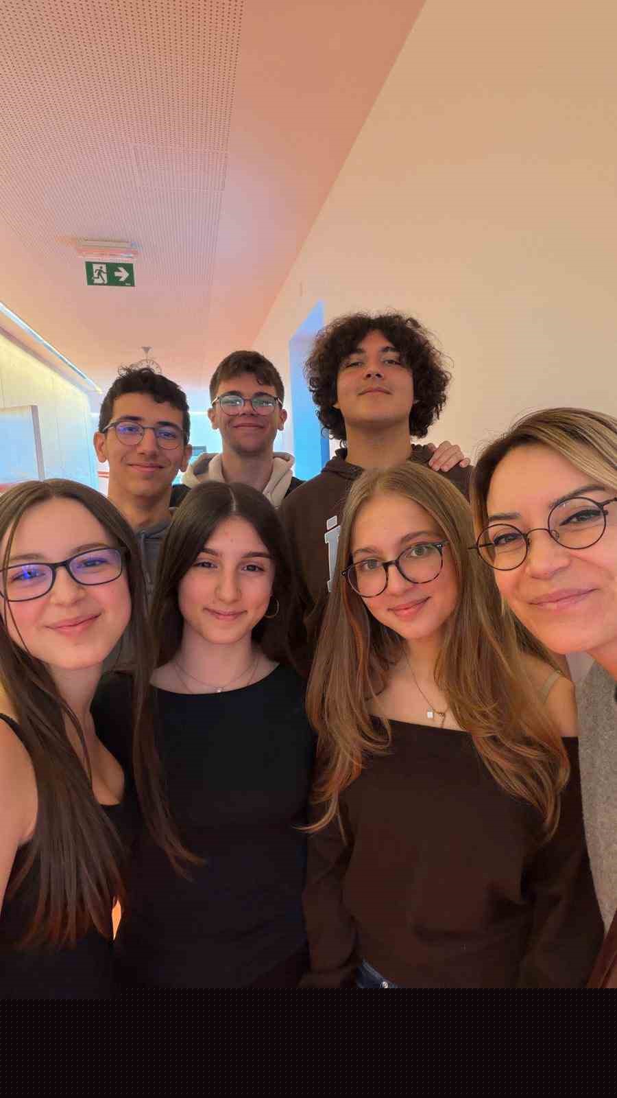 Ortaklar Fen Lisesi öğrencileri Viyana’da uluslararası deneyim kazandı
