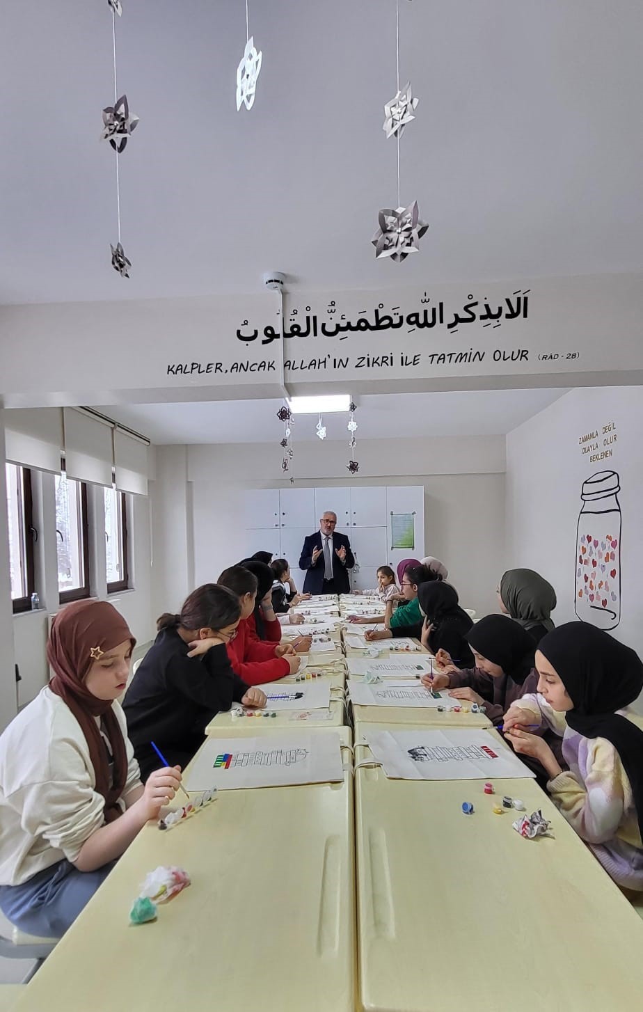 Ortaokul öğrencileri değerlerle buluştu
