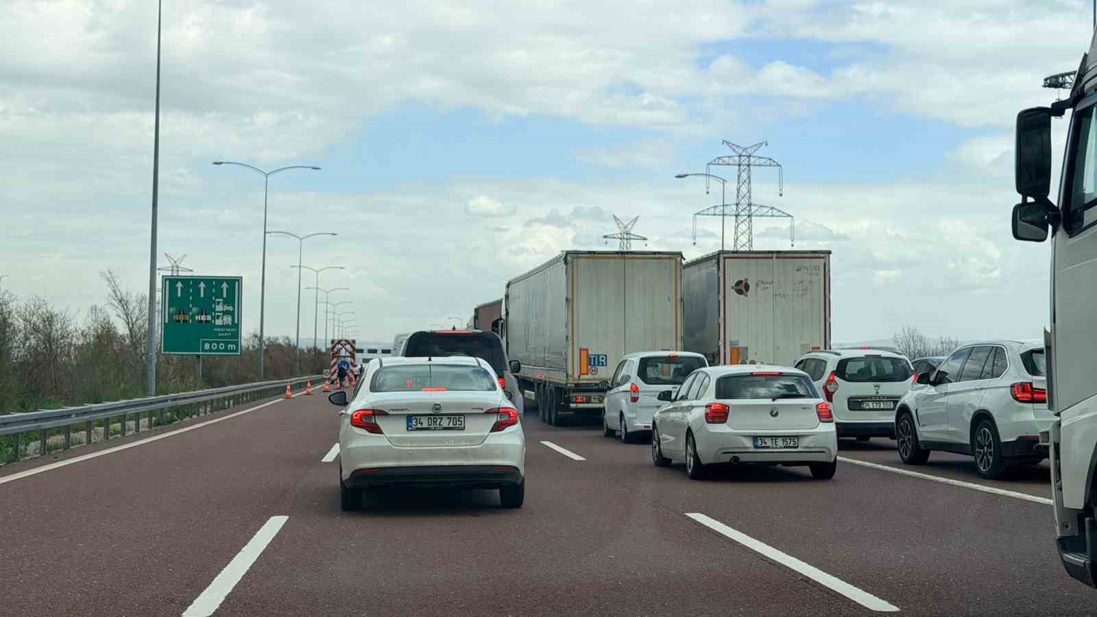 Osman Gazi Köprüsü kısa süreliğine trafiğe kapandı
