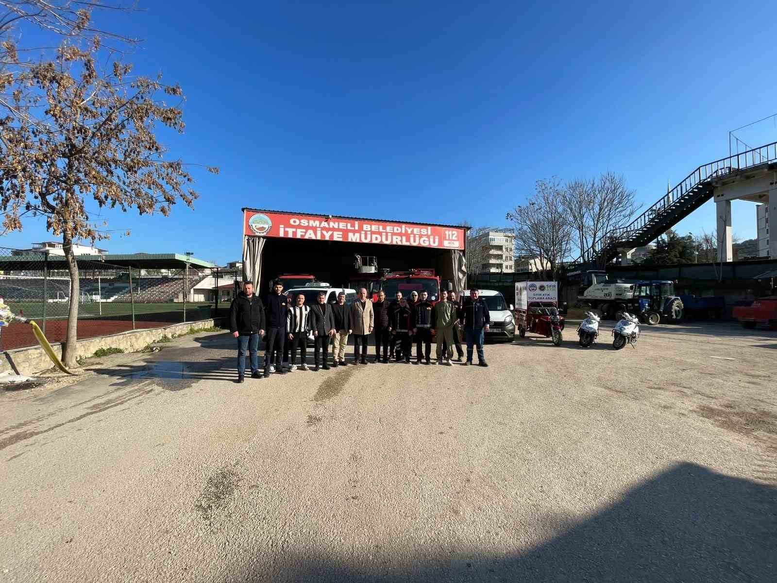 Osmaneli Belediyesi araç filosunu güçlendirdi
