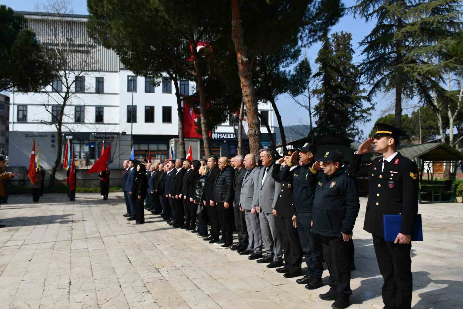 Osmaneli’nde Çanakkale Zaferi’nin 111. yıl dönümü kutlandı
