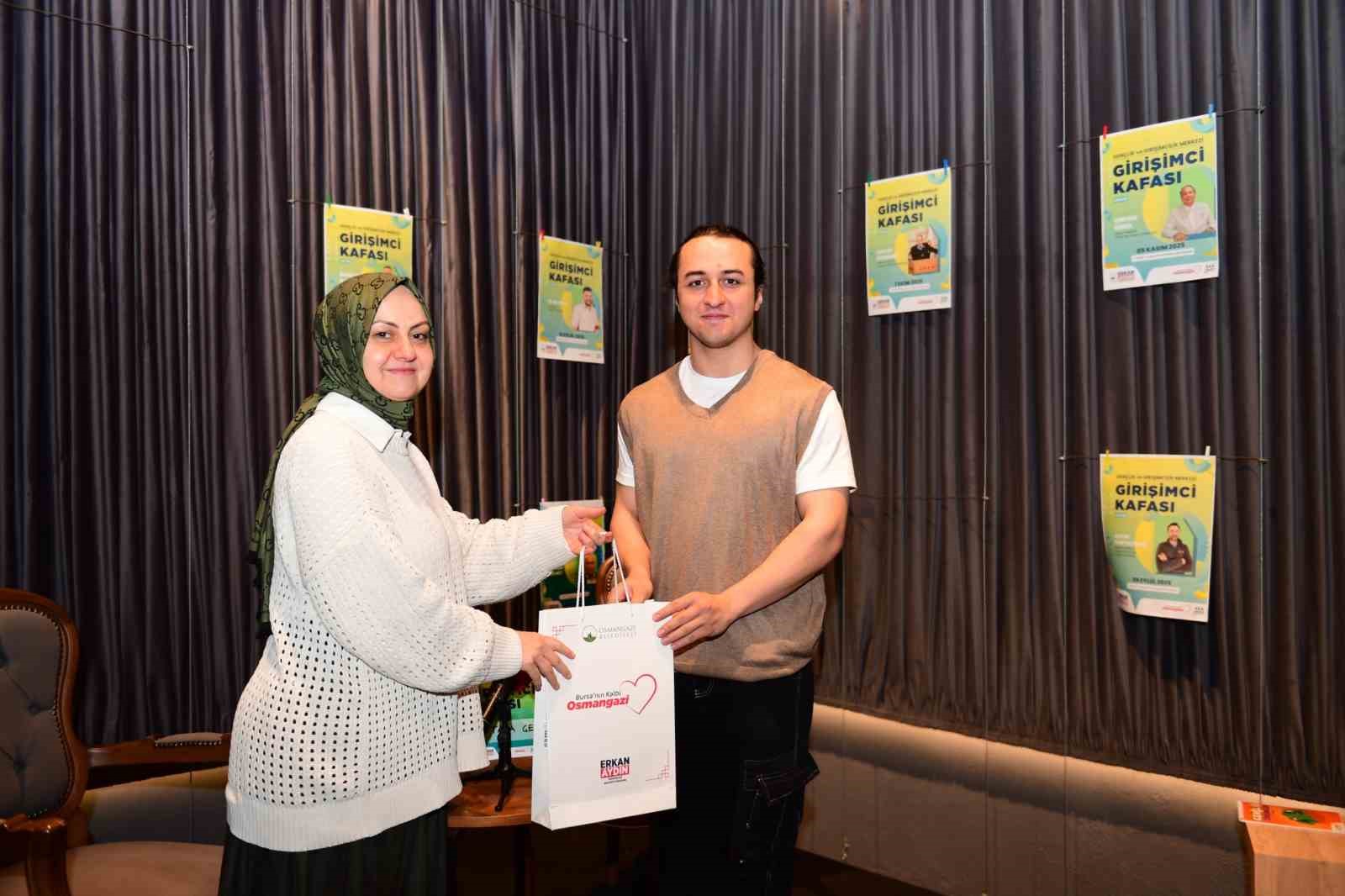 Osmangazi Belediyesi, genç girişimciyi ağırladı
