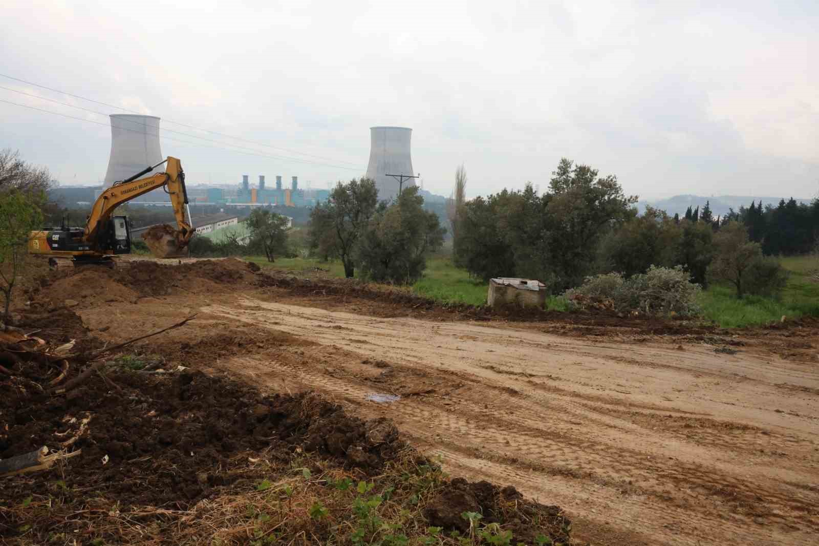 Osmangazi Belediyesi Karabalçık’ta 455 metrelik yeni yol açıyor
