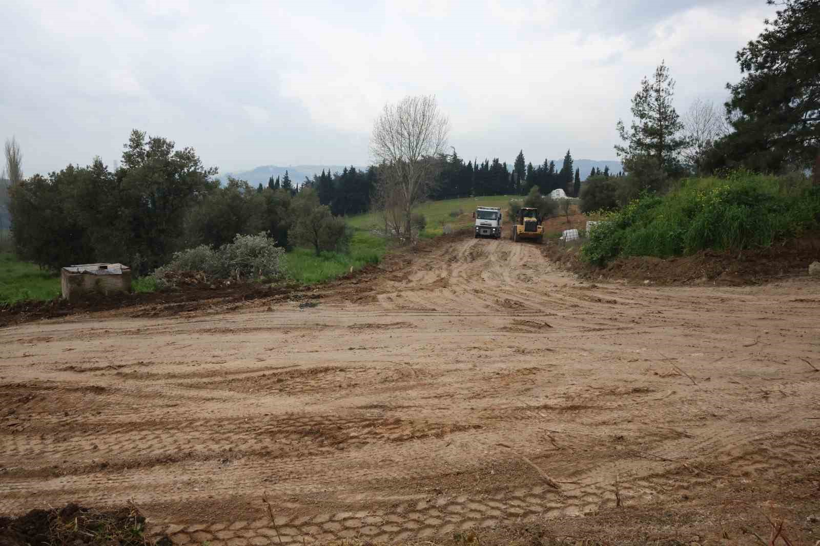 Osmangazi Belediyesi Karabalçık’ta 455 metrelik yeni yol açıyor
