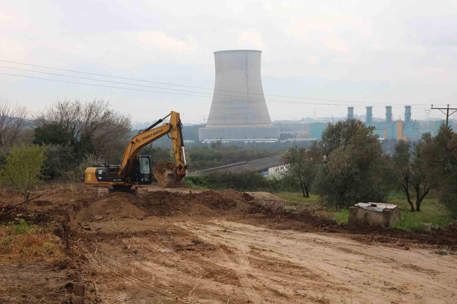 Osmangazi Belediyesi Karabalçık’ta 455 metrelik yeni yol açıyor
