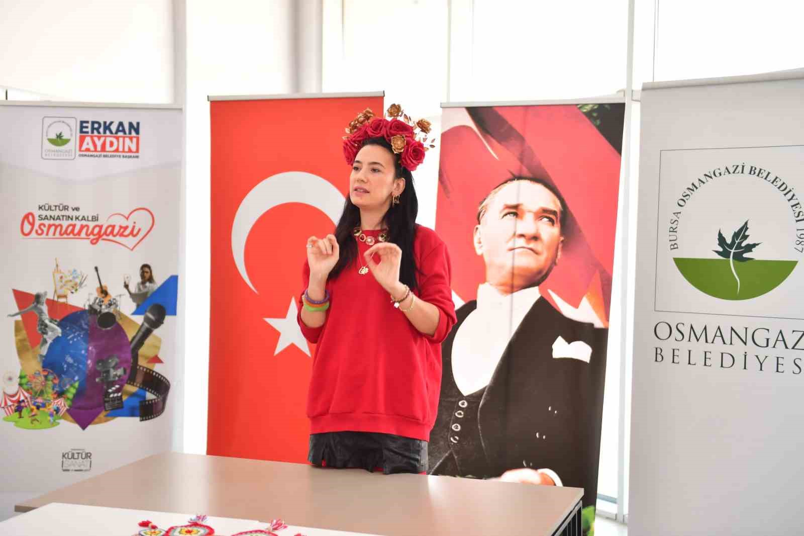 Osmangazi Belediyesi’nden baharı müjdeleyen atölye
