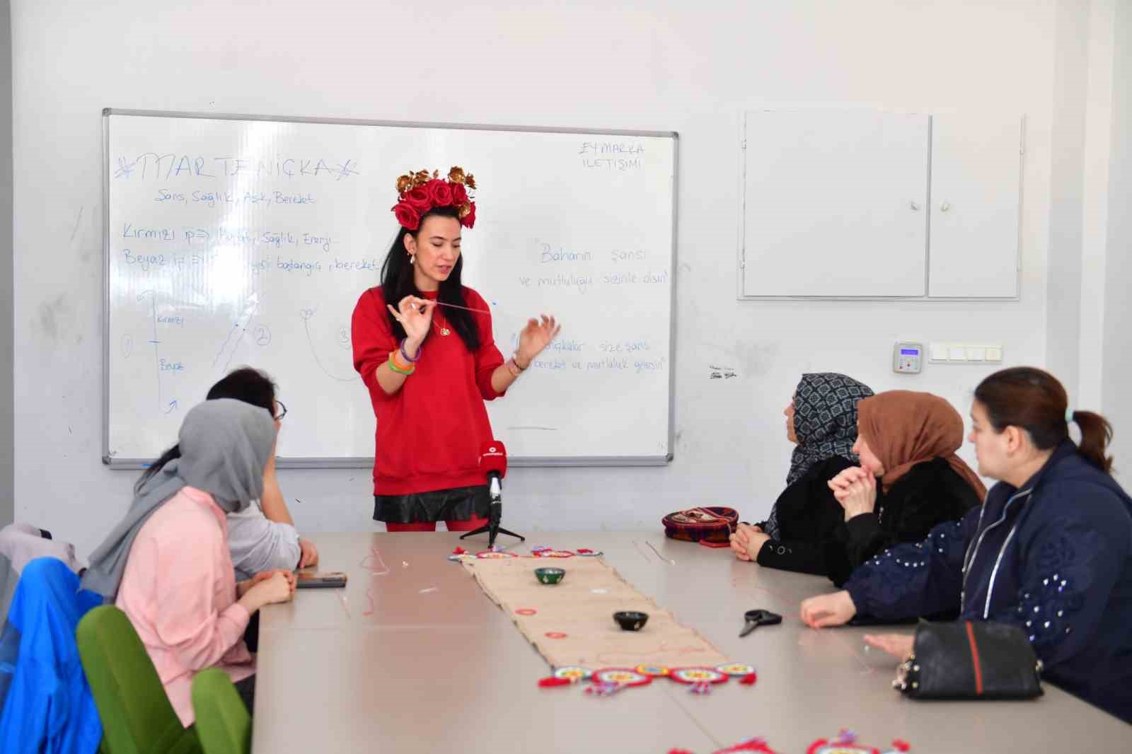 Osmangazi Belediyesi’nden baharı müjdeleyen atölye
