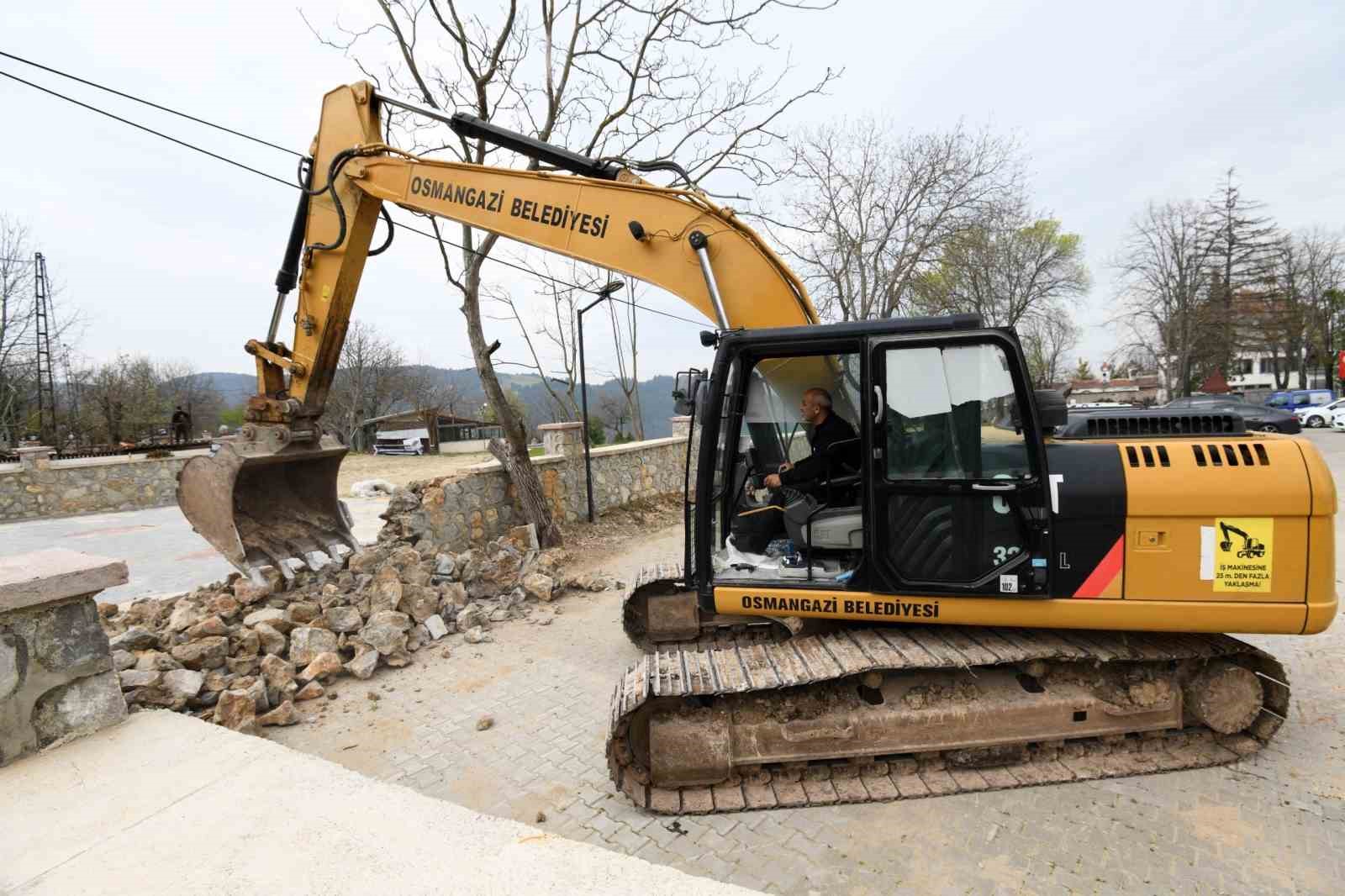 Osmangazi Belediyesi’nden kaçak yapılaşmaya geçit yok
