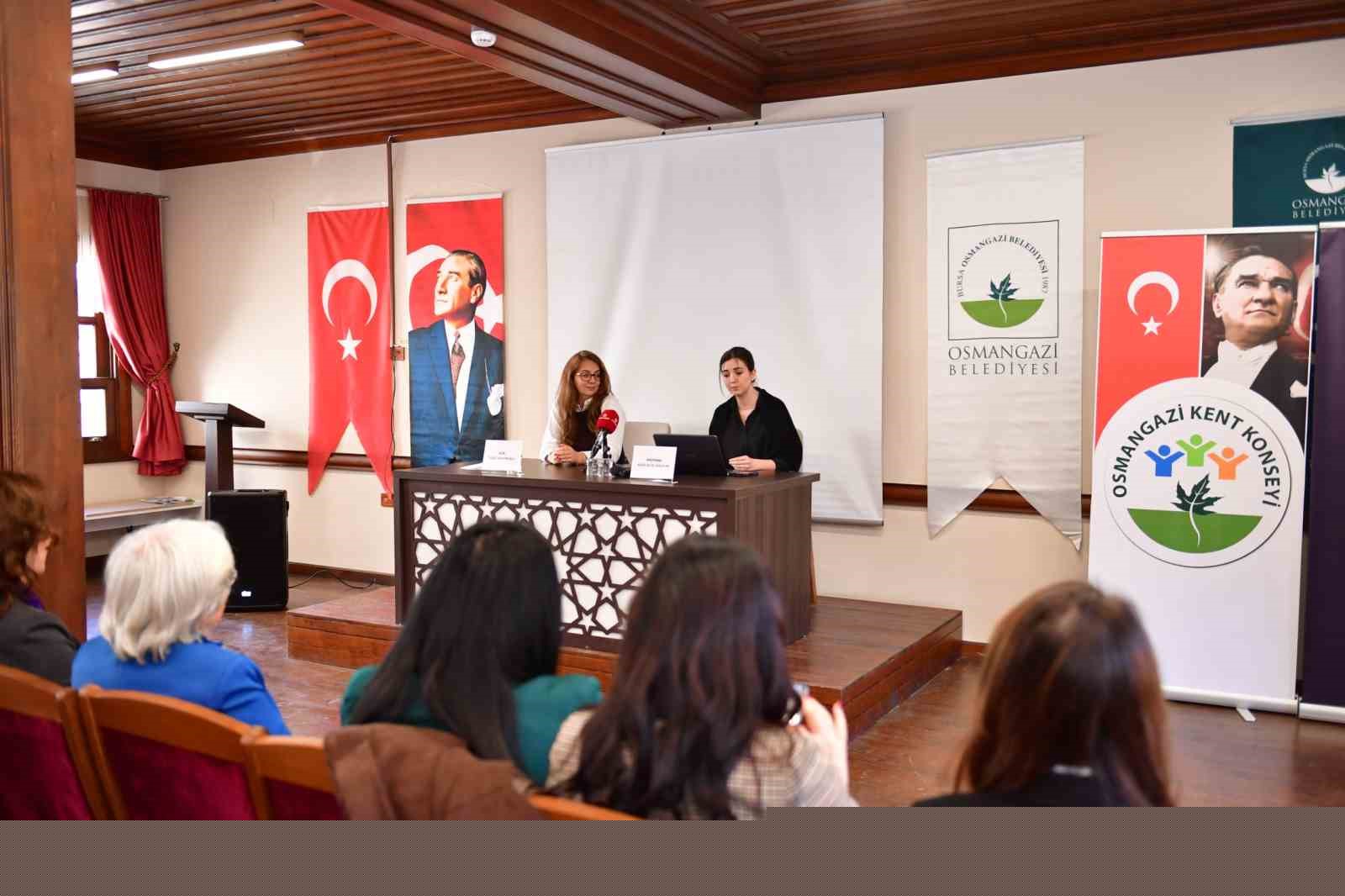 Osmangazi Belediyesi’nden kadınlara sağlık ve farkındalık eğitimi
