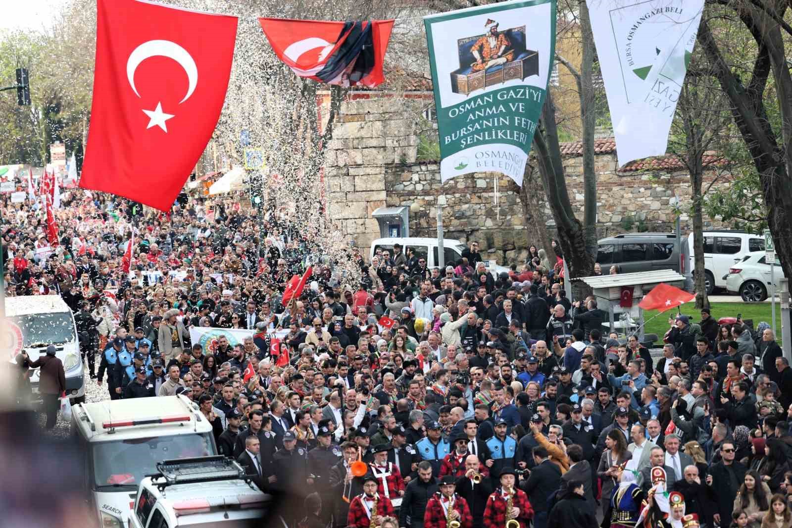 Osmangazi’de Fetih coşkusu 700. yılda zirveye ulaştı
