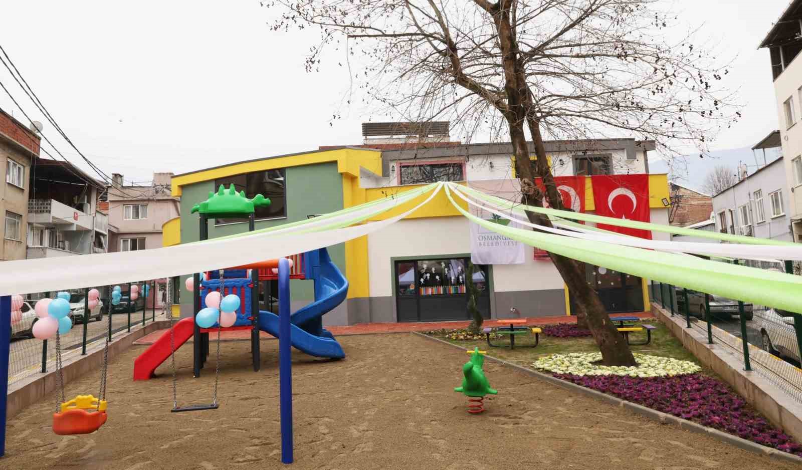 Osmangazi’de kreş sayısı 5’e yükseldi

