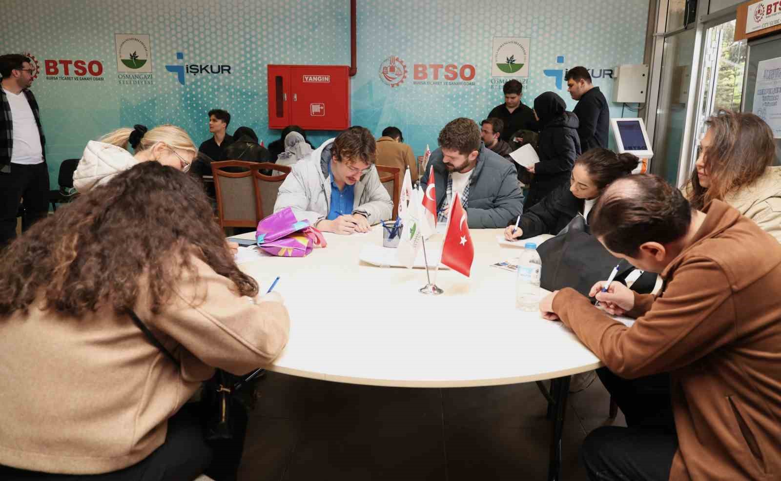 Osmangazi’de vatandaşlara iş olanağı sağlayan buluşmalar
