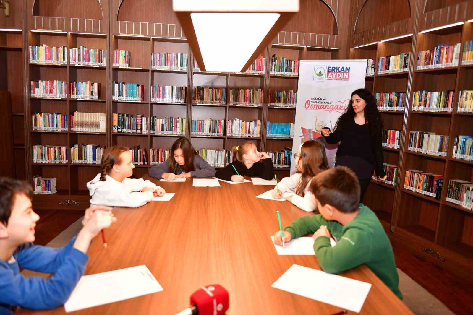 Osmangazi’nin tarihi mekanları çocukların masallarıyla yeniden keşfediliyor
