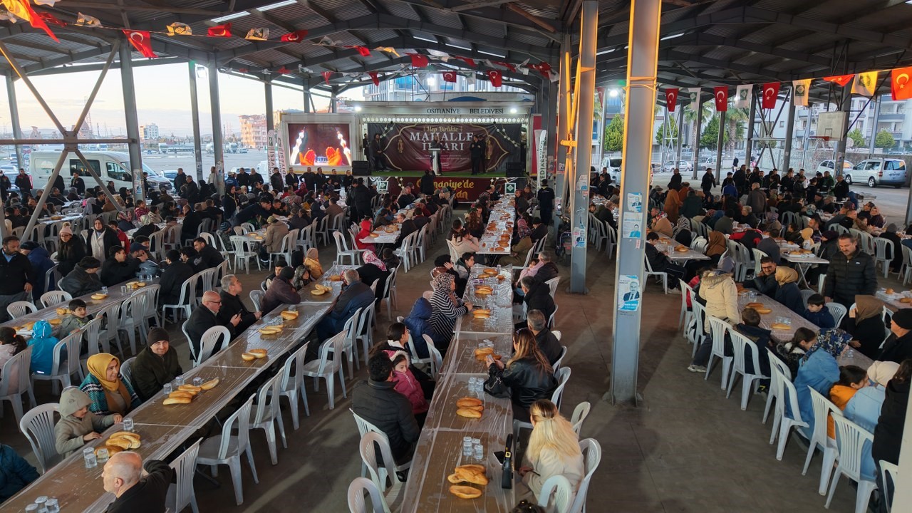 Osmaniye Belediyesi’nden "Hep Birlikte Mahalle İftarı" buluşması
