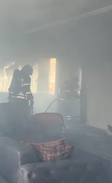 Osmaniye’de çatı katında çıkan yangın söndürüldü
