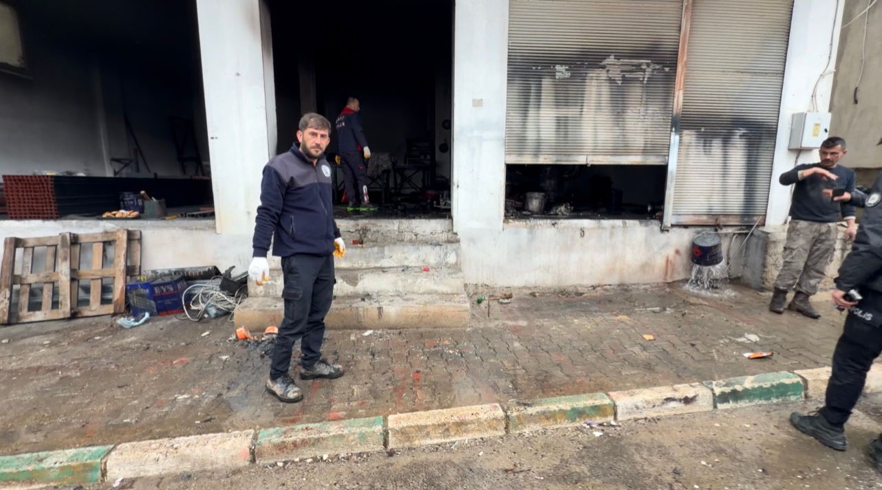 Osmaniye’de devrilen ısıtıcı yangına neden oldu
