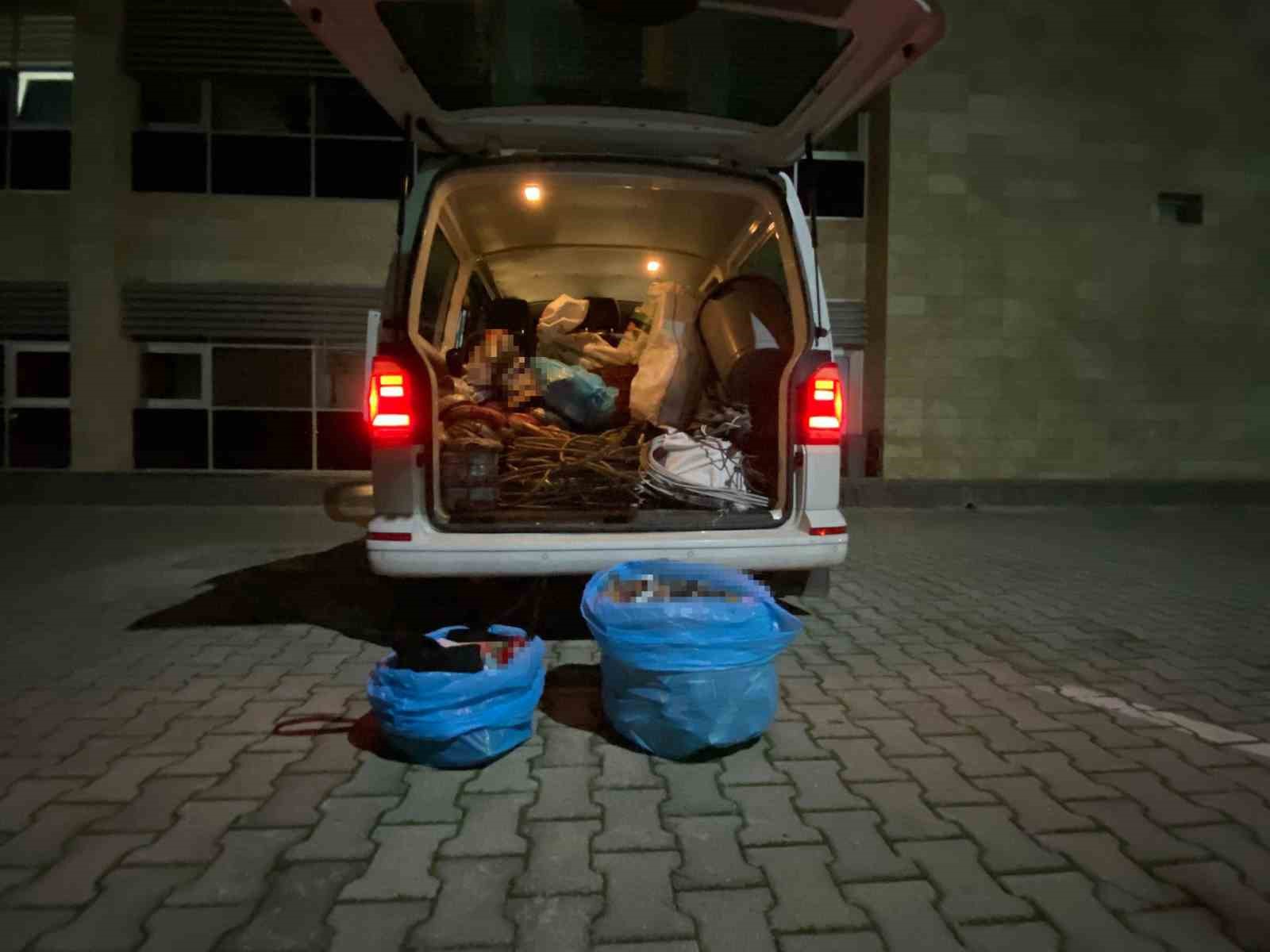 Osmaniye’de hırsızlar tarafından çalınan ürünler sahiplerine teslim edildi
